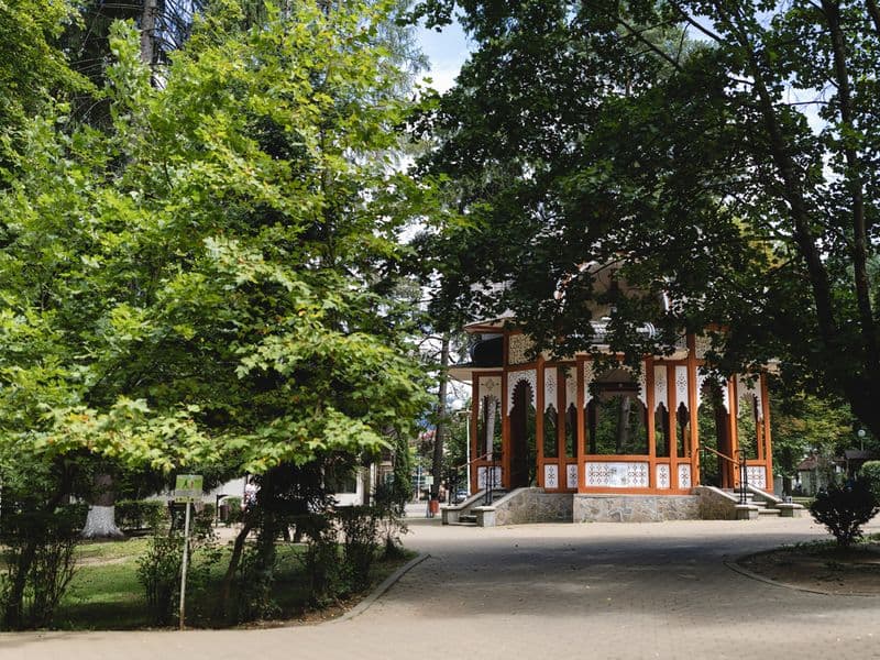 Punct de informare turistică din gara Vatra Dornei